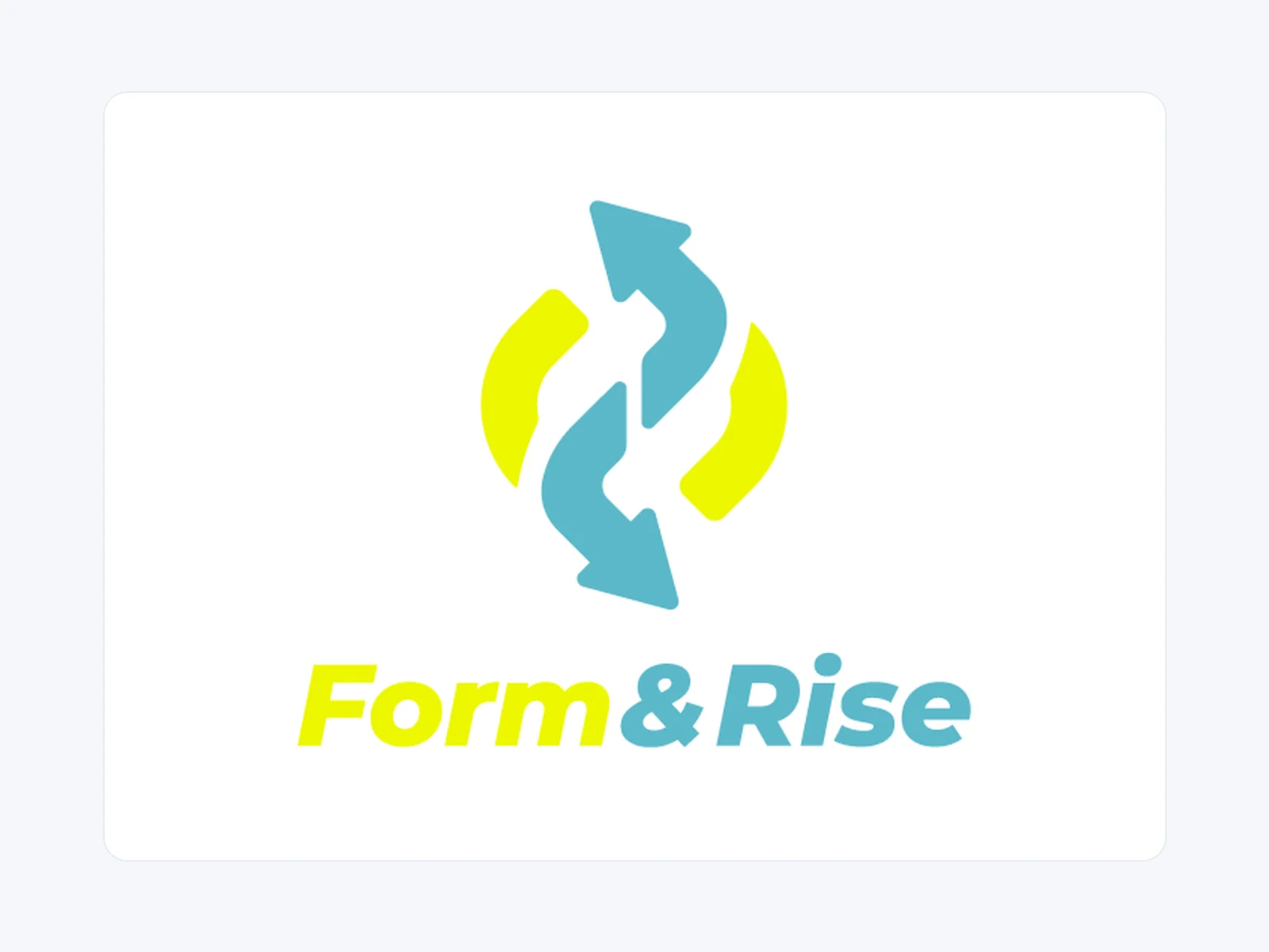 Form & Rise — الهوية والشعارات